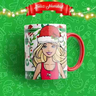 vectores plantilas BARBIE,CARICATURA,NAVIDAD,FESTEJO,FESTIVIDAD,NIÑA,